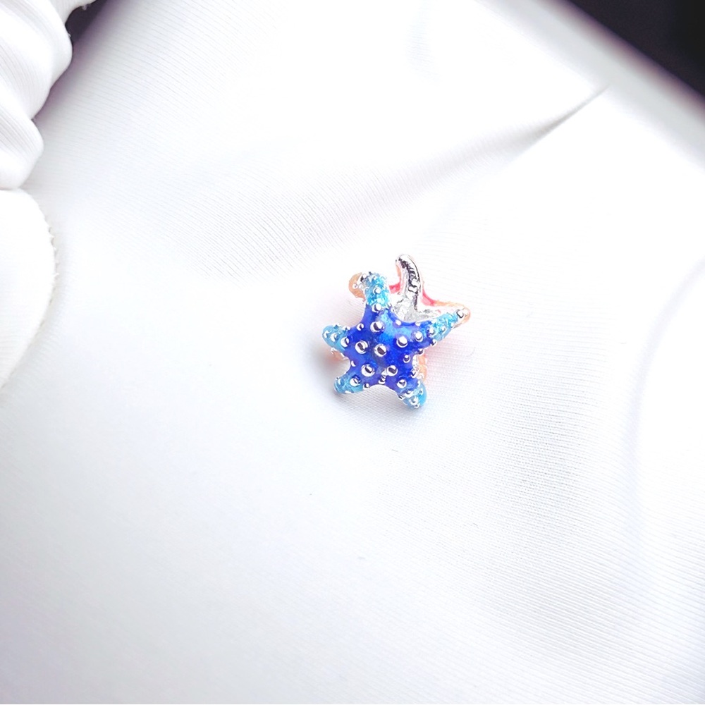Pandora Colorful Starfish Mini Charm (2 charms) - Picture 3 of 7
